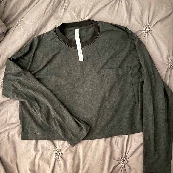 lululemon athletica Tops - Lululemon Crop Long Sleeve